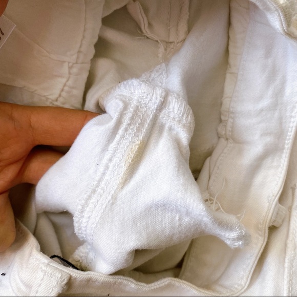 🐚 KANCAN WHITE DISTRESSED HIGH WAIST JEAN SHORTS! - Picture 13 of 14